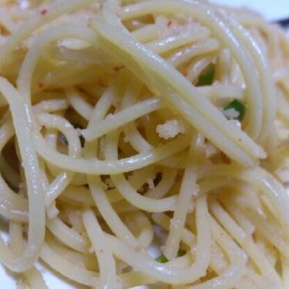 ほんと、茹でたパスタにまぜるだけで完璧！美味しかったです～♪(*^^*)また絶対作る！！うむ。